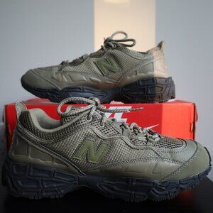 Green New Balance 801